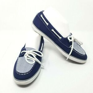 Nautica Pinecrest Boat Deck Shoes Navy Blue
